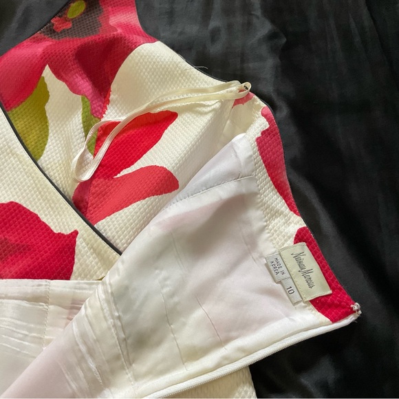 DAVID MEISTER Floral Halter Cocktail Dress - Picture 8 of 8